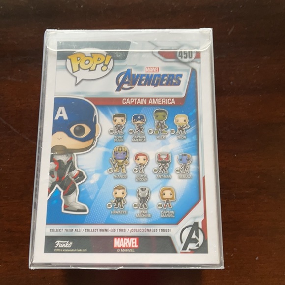 Funko Pop Marvel Avengers Captain America#450 - Picture 3 of 7